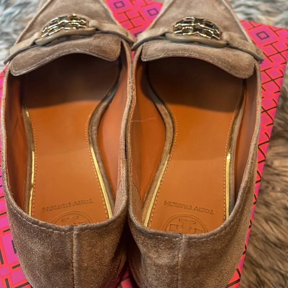 Tory Burch suede loefers